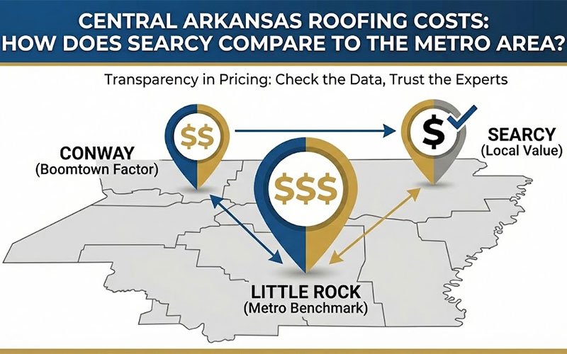 Central Arkansas Roofing Costs